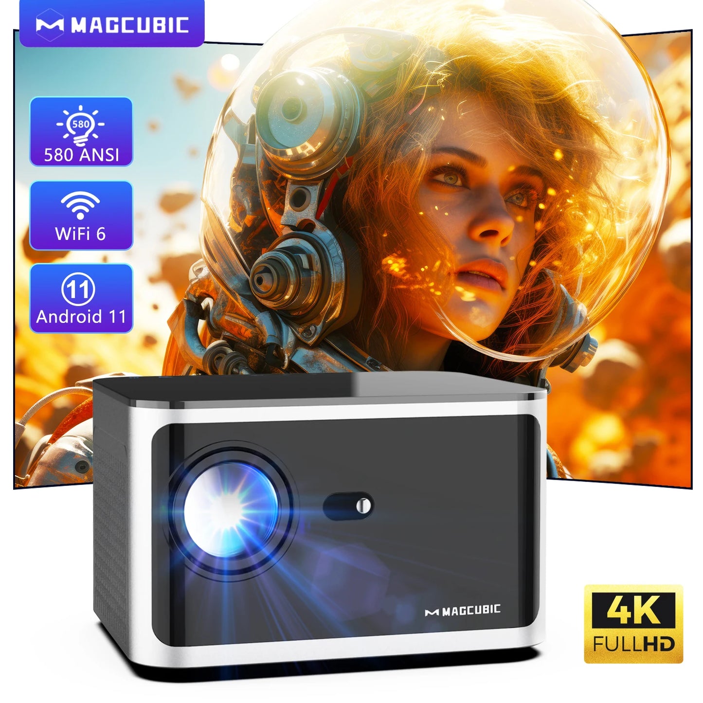 Magcubic HY350 Pro Smart Projector