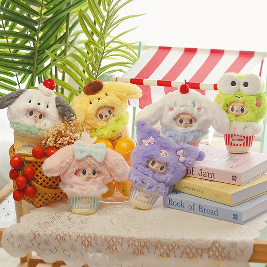 Labubu Ice Cream Doll Clothes Set