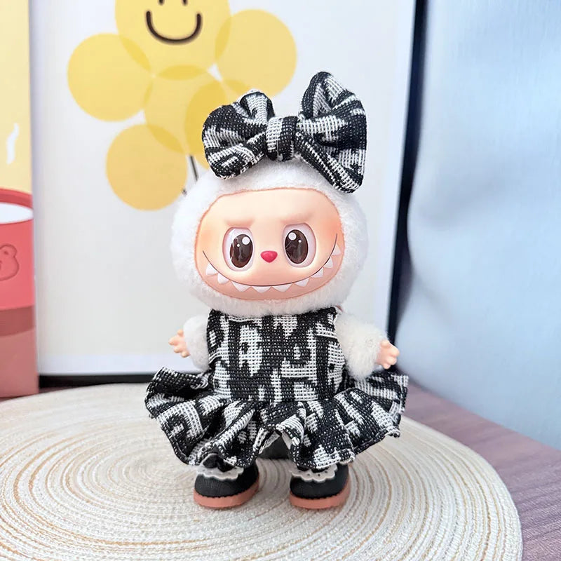 Labubu Luxury Bow Dress Set