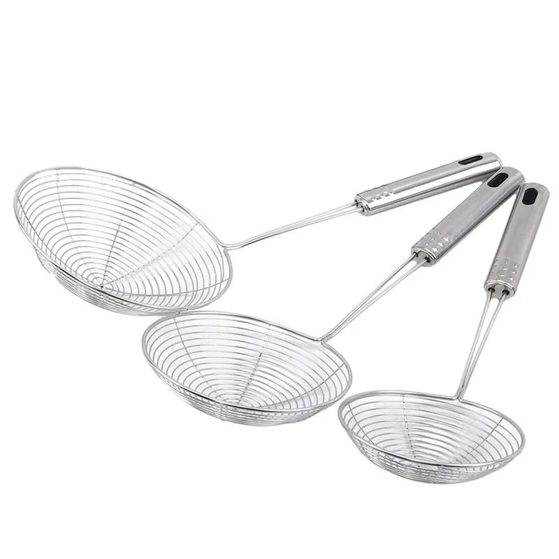 Stainless Steel Frying Strainer Spoon