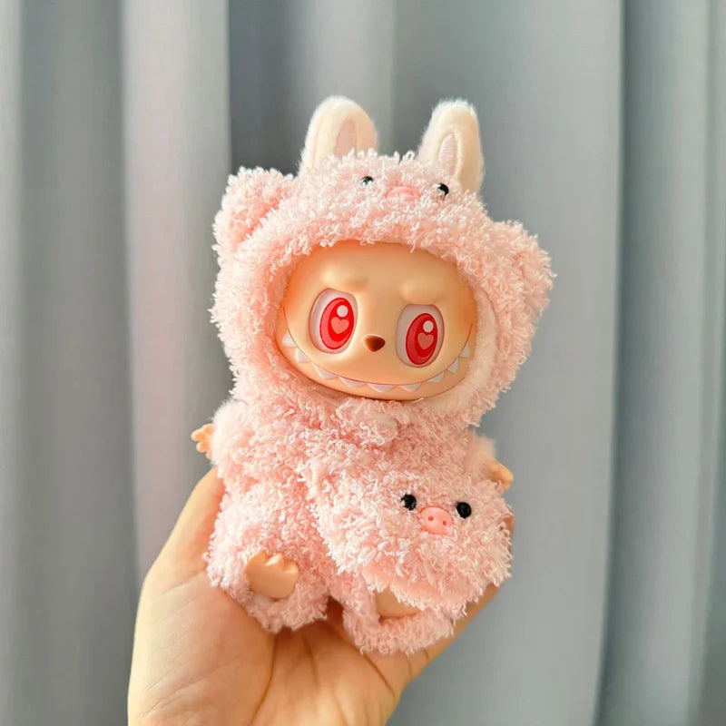 Yoocour Labubu Pig & Frog Onesie Set