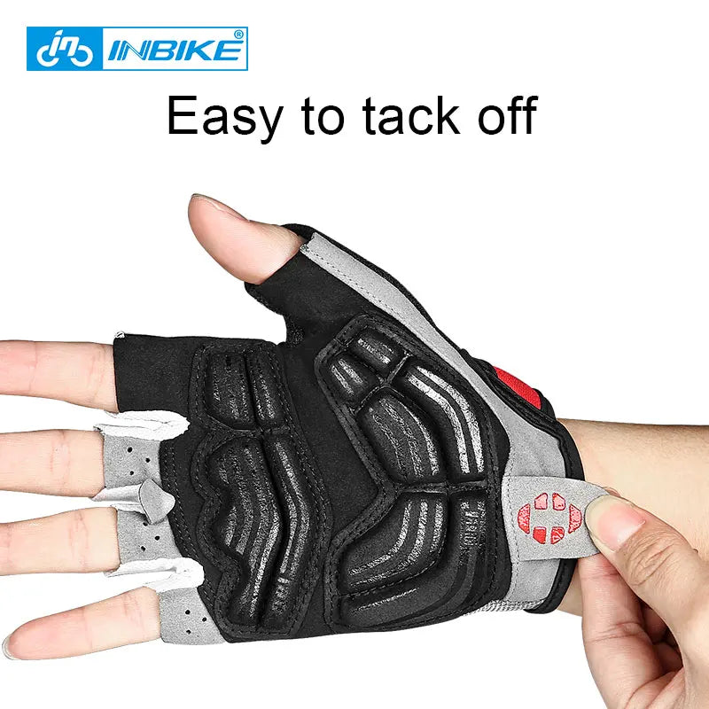 INBIKE Shockproof Cycling Gloves
