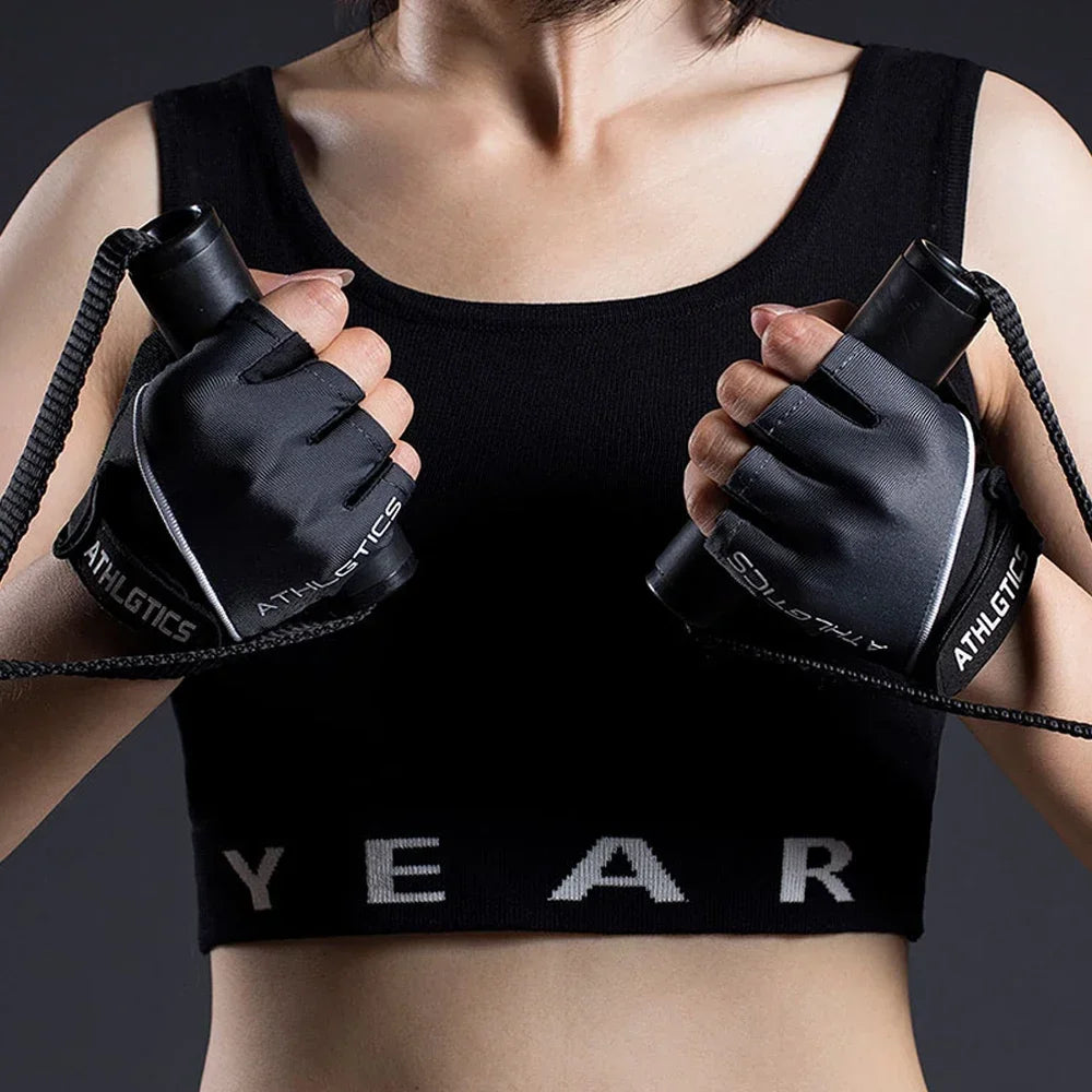 Breathable Fingerless Gym Gloves