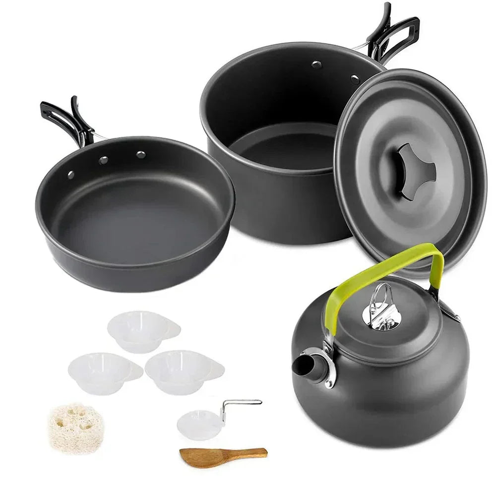 Outdoor Non-Stick Cookware Kit