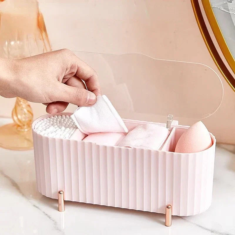 Transparent Desktop Beauty Organizer