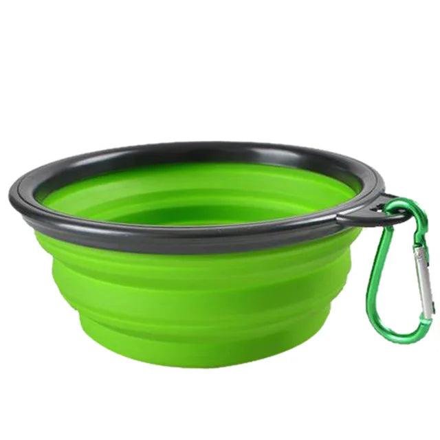 Collapsible Silicone Pet Travel Bowl