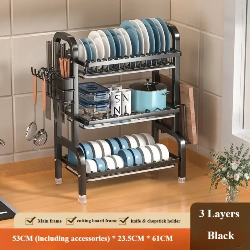 Kitchen Utensil Storage Rack
