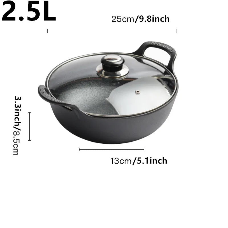 Cast Iron Casserole Dish