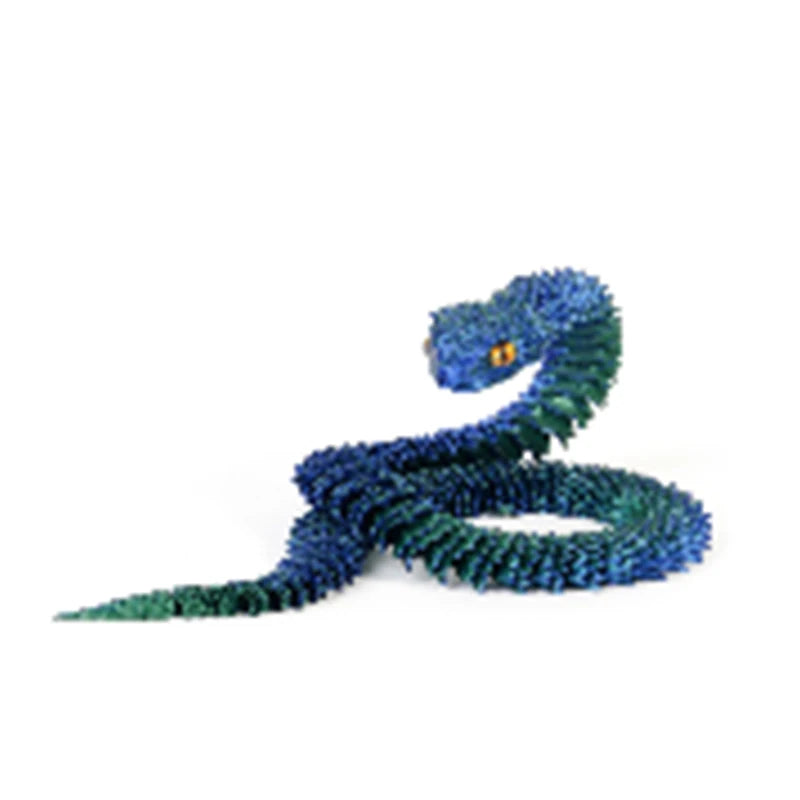 3D Printed Colorful Snake