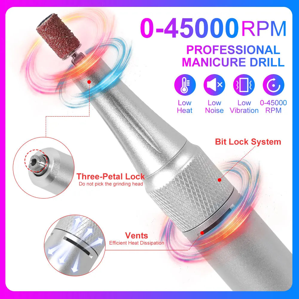 Portable Electric Nail Drill Machine