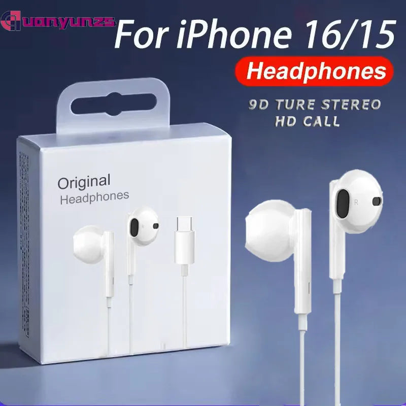 Original Wired Headphones for iPhone