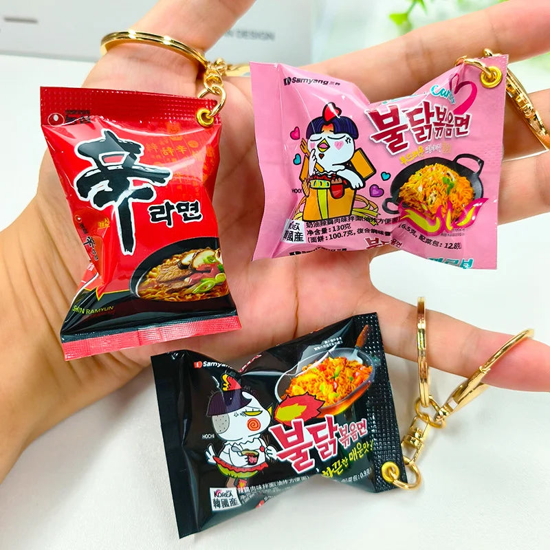 Mini Instant Noodles Keychain