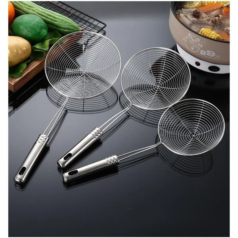 Stainless Steel Frying Strainer Spoon