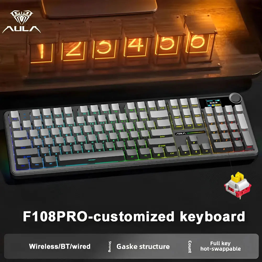 AULA F108 Pro Keyboard