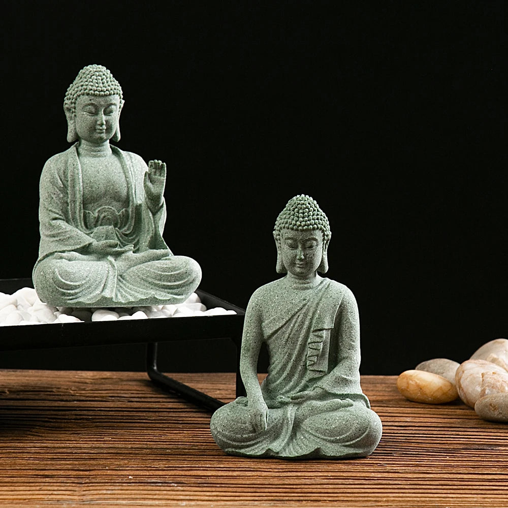 Mini Buddha Statue Decor