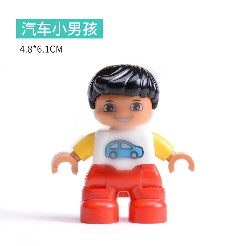 City Careers Action Figures Blocks