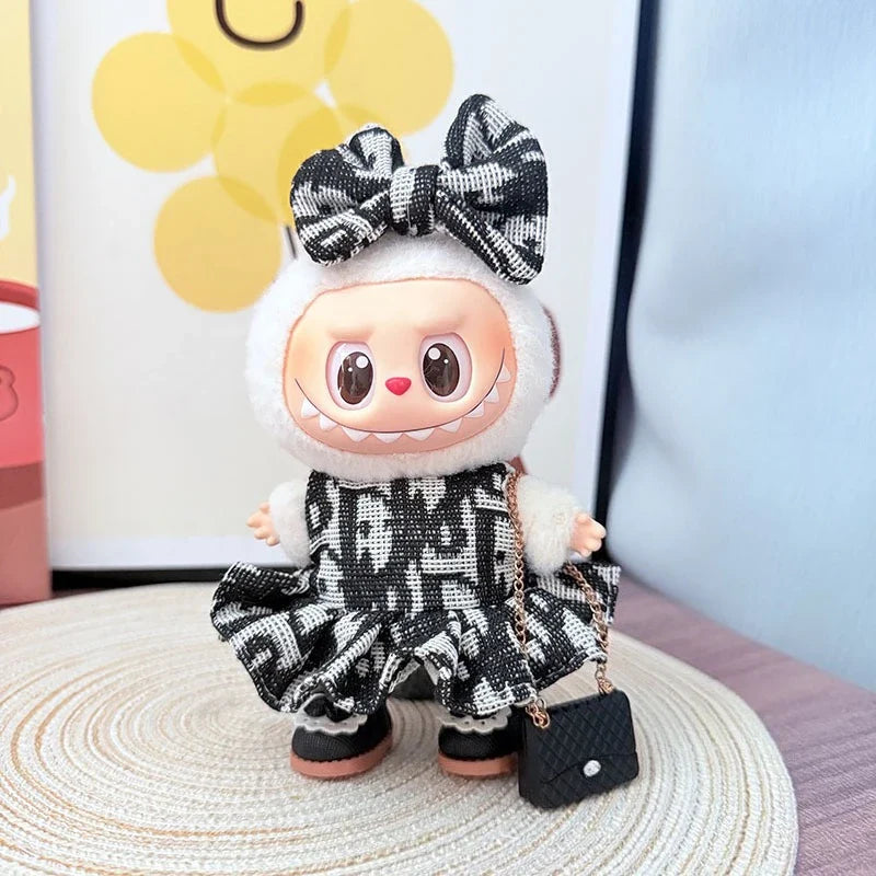 Labubu Luxury Bow Dress Set