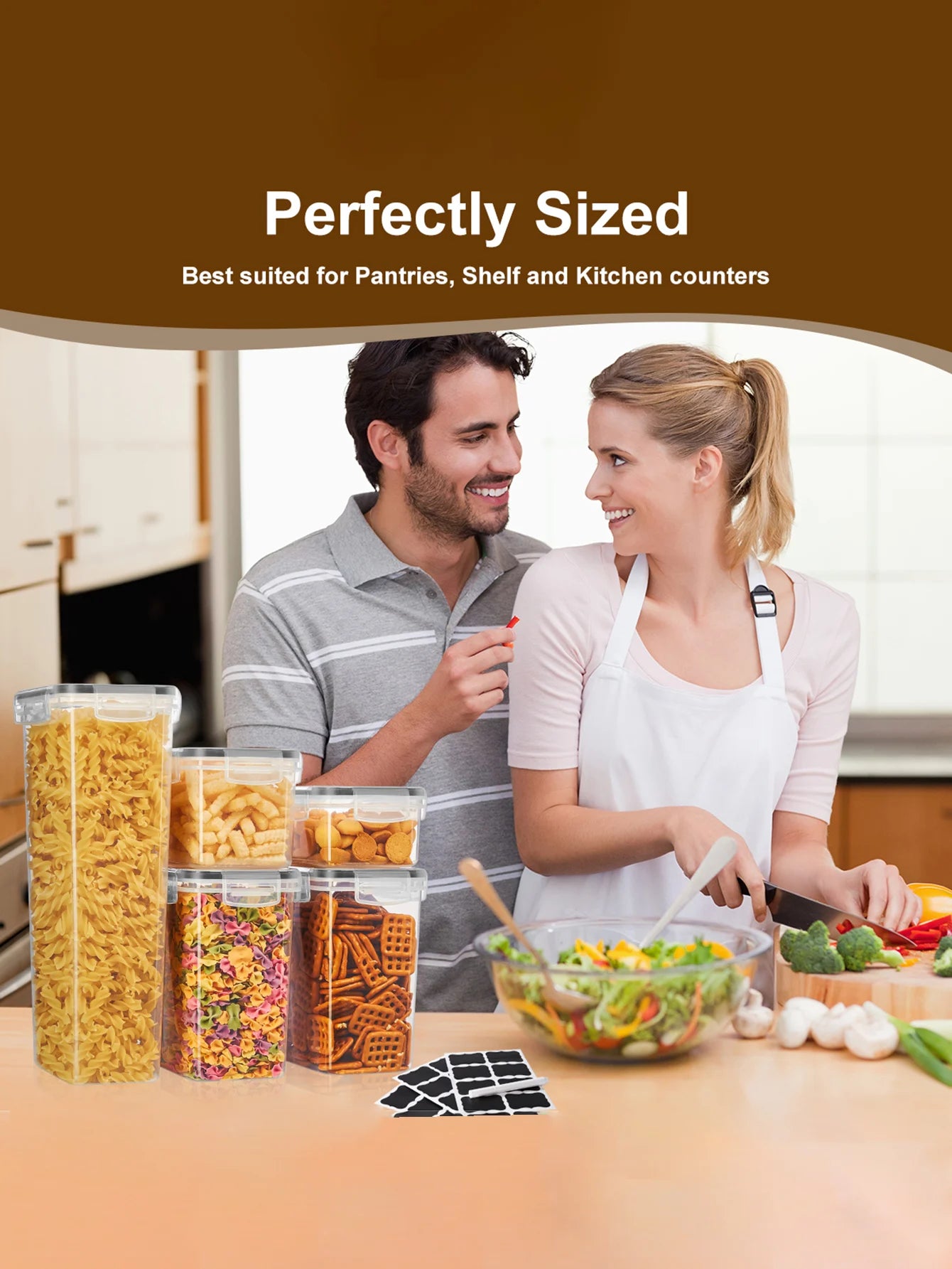 48pcs Sealed Food Storage Containers with Lids