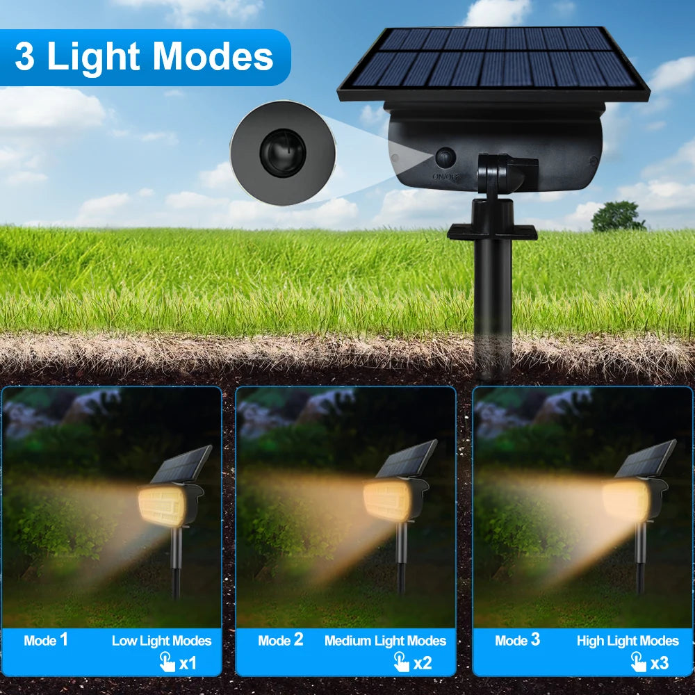 Solar LED Landscape Spotlights