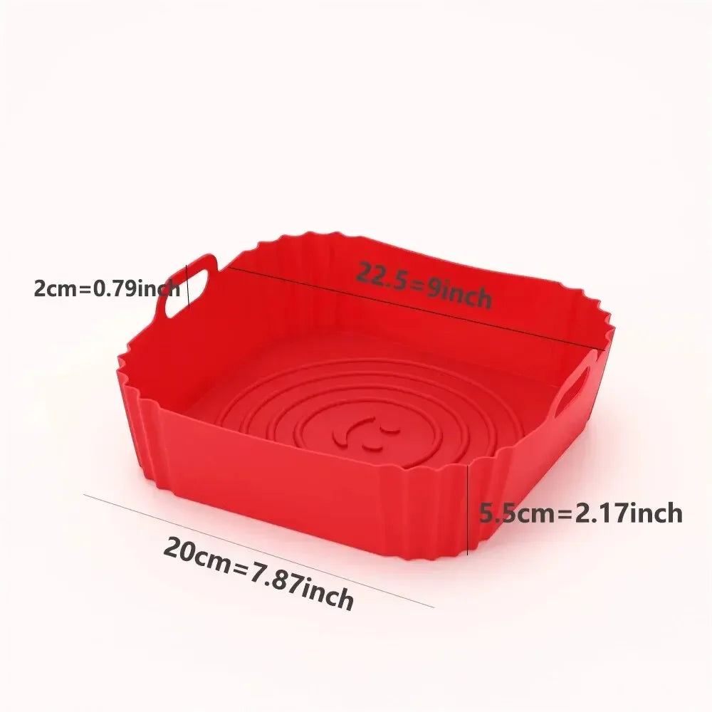 Reusable Silicone Airfryer Pan Liner
