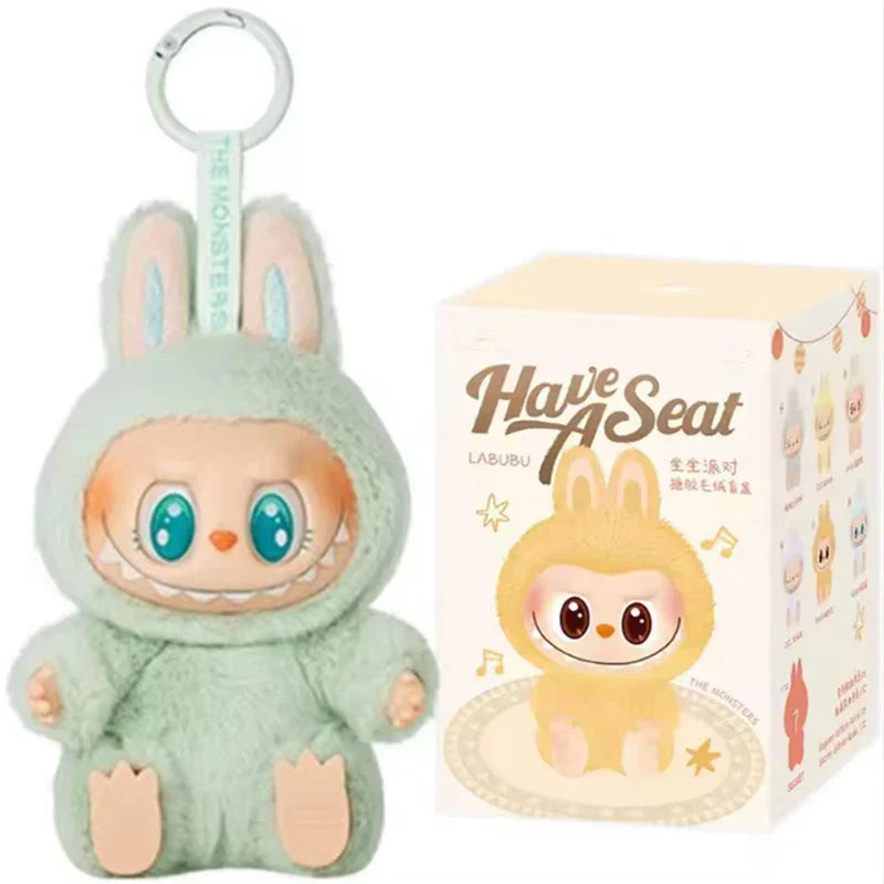 1:1 Quality Labubu Blind Box Monster Series Keychain