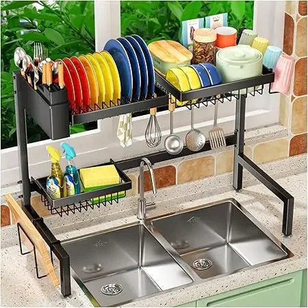 Large 2-Tier Dish Drying Rack