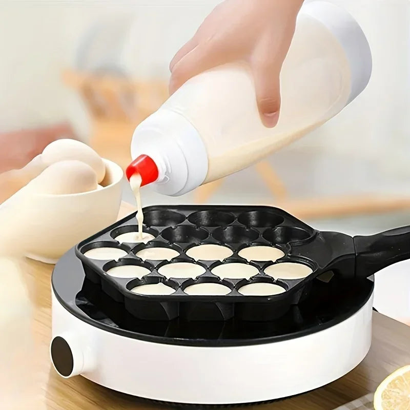 Pancake Batter Bottle with Whisk