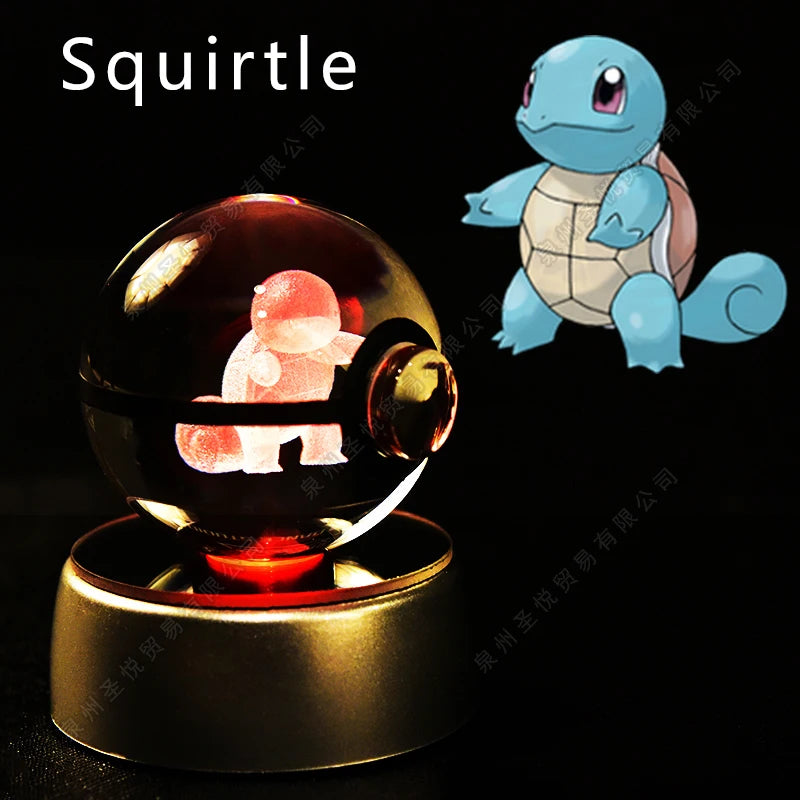 3D Pokémon Crystal Ball Lamp