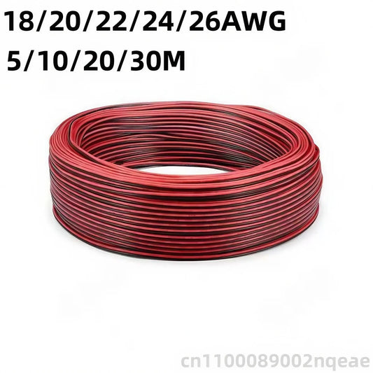 2Pin Red Black Electrical Wire