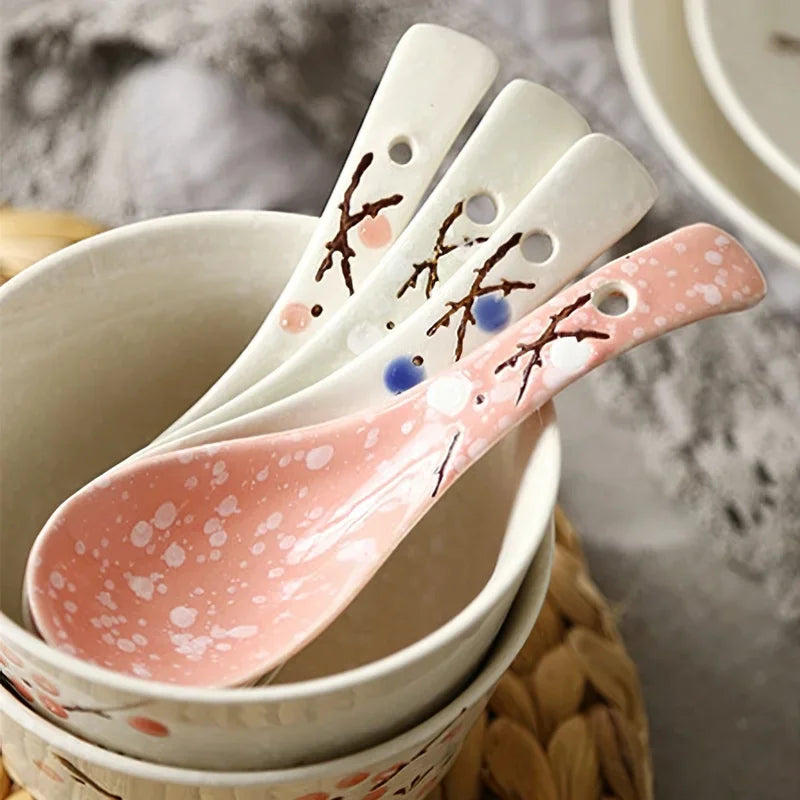 Bone China Ceramic Ladle