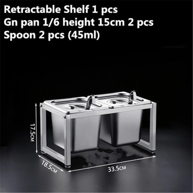 Stainless Steel Seasoning Box