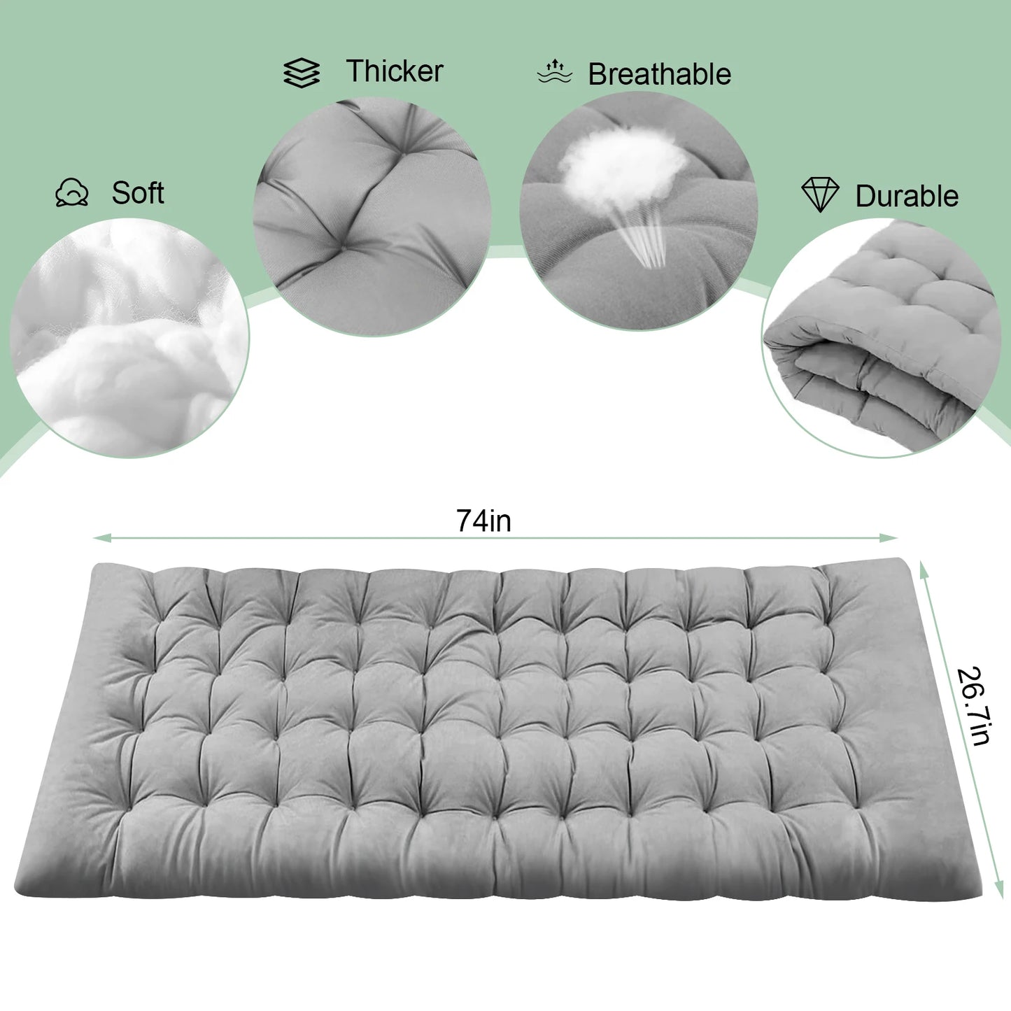3-Position Portable Camping Cot