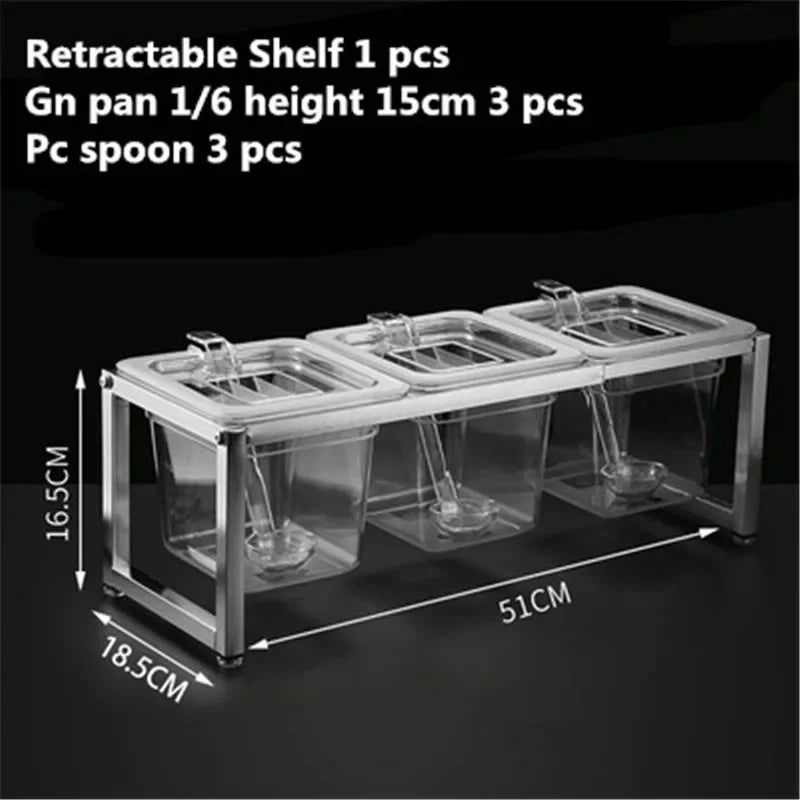 Stainless Steel Seasoning Box