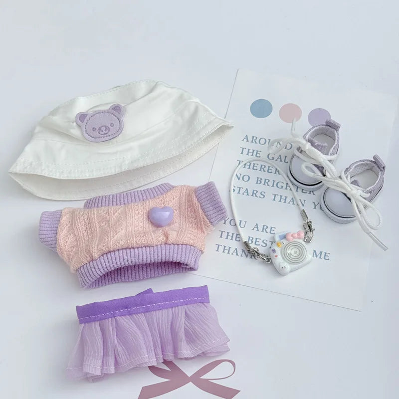 Labubu Pink Summer Outfit Set