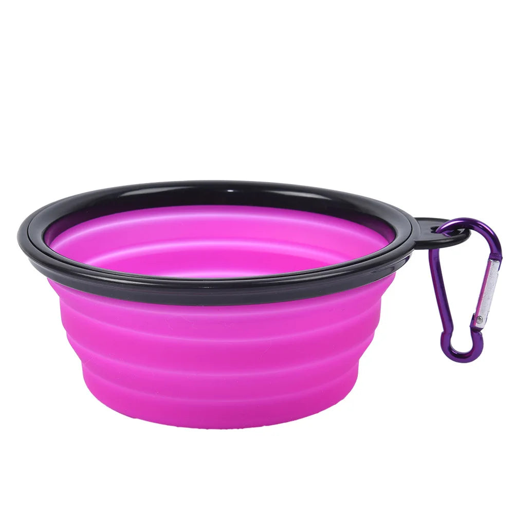 Portable Folding Silicone Pet Bowl
