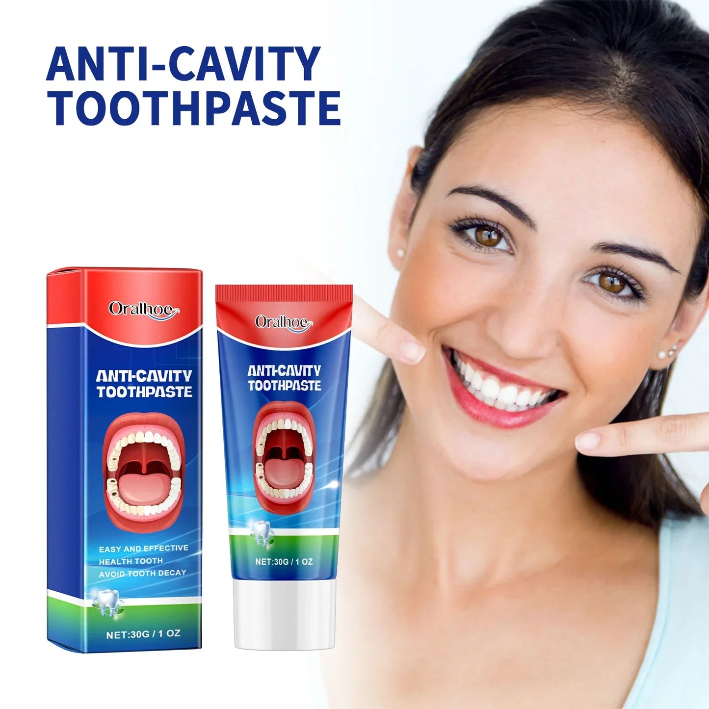 Anti-Decay Toothpaste for Protection