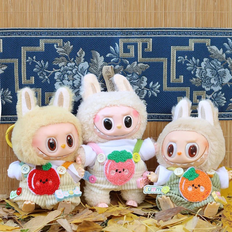 Labubu Summer Fruit Overalls Set