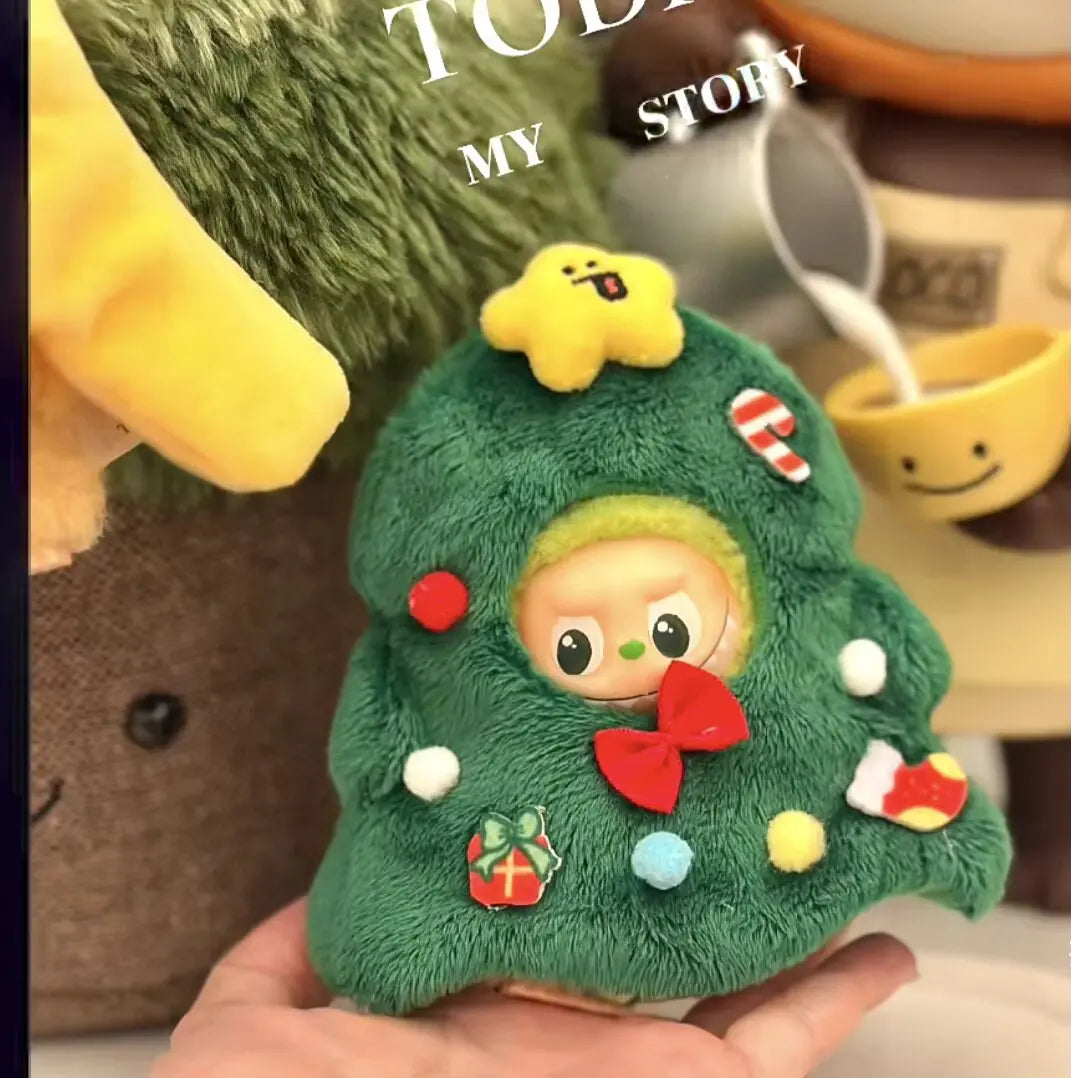 Labubu Christmas Strap Pants Set