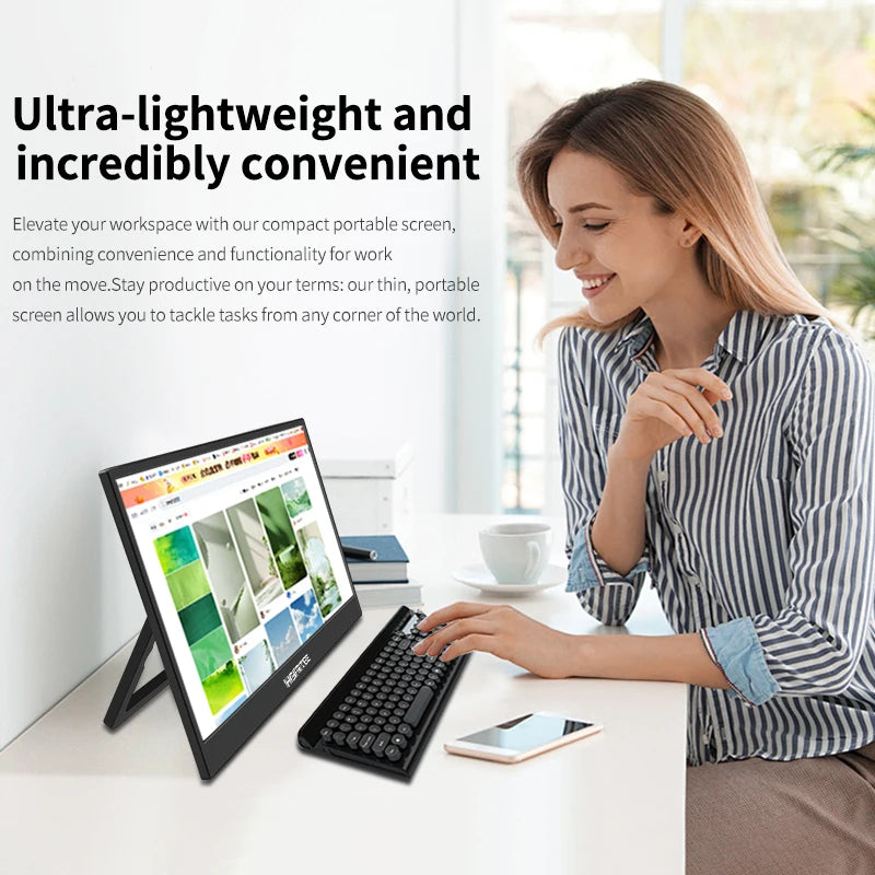 HGFRTEE 13.3" 4K Monitor