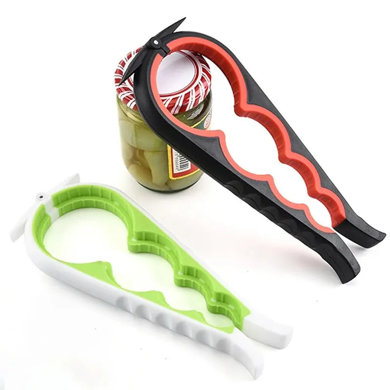 Multi-Functional 4-in-1 Can & Bottle Opener