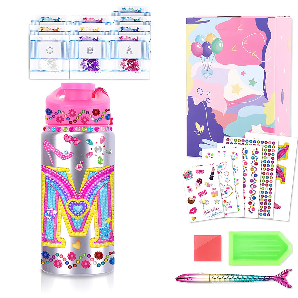 Kids Water Bottle gift Set for Girls