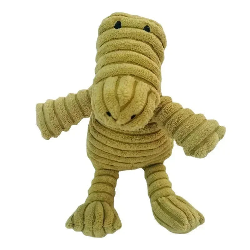 Corduroy Animal Dog Toy