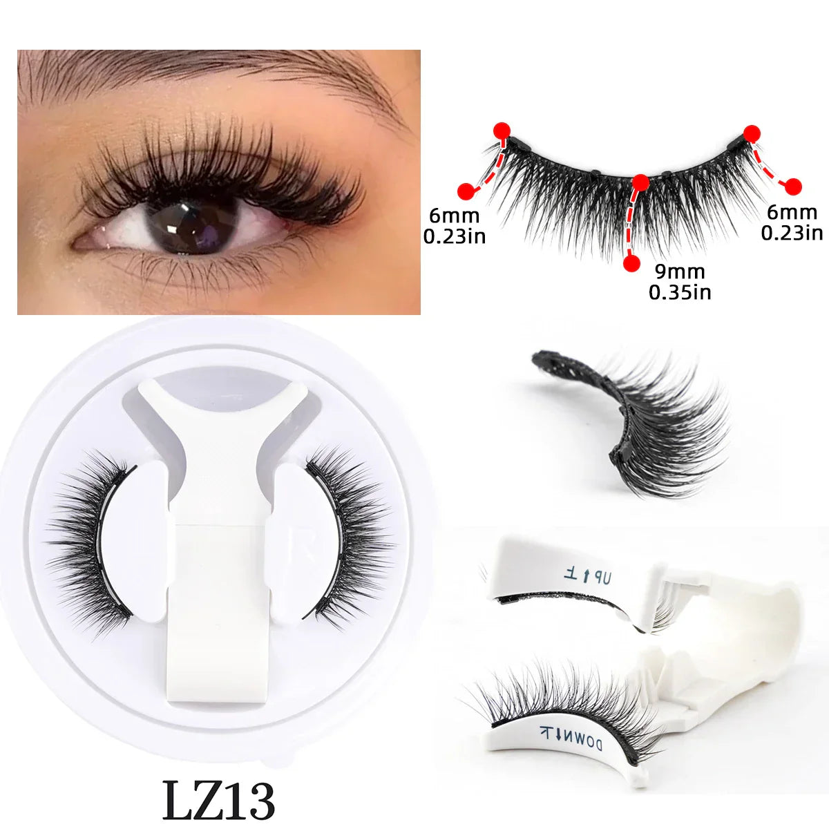 3D Mink Magnetic Eyelashes