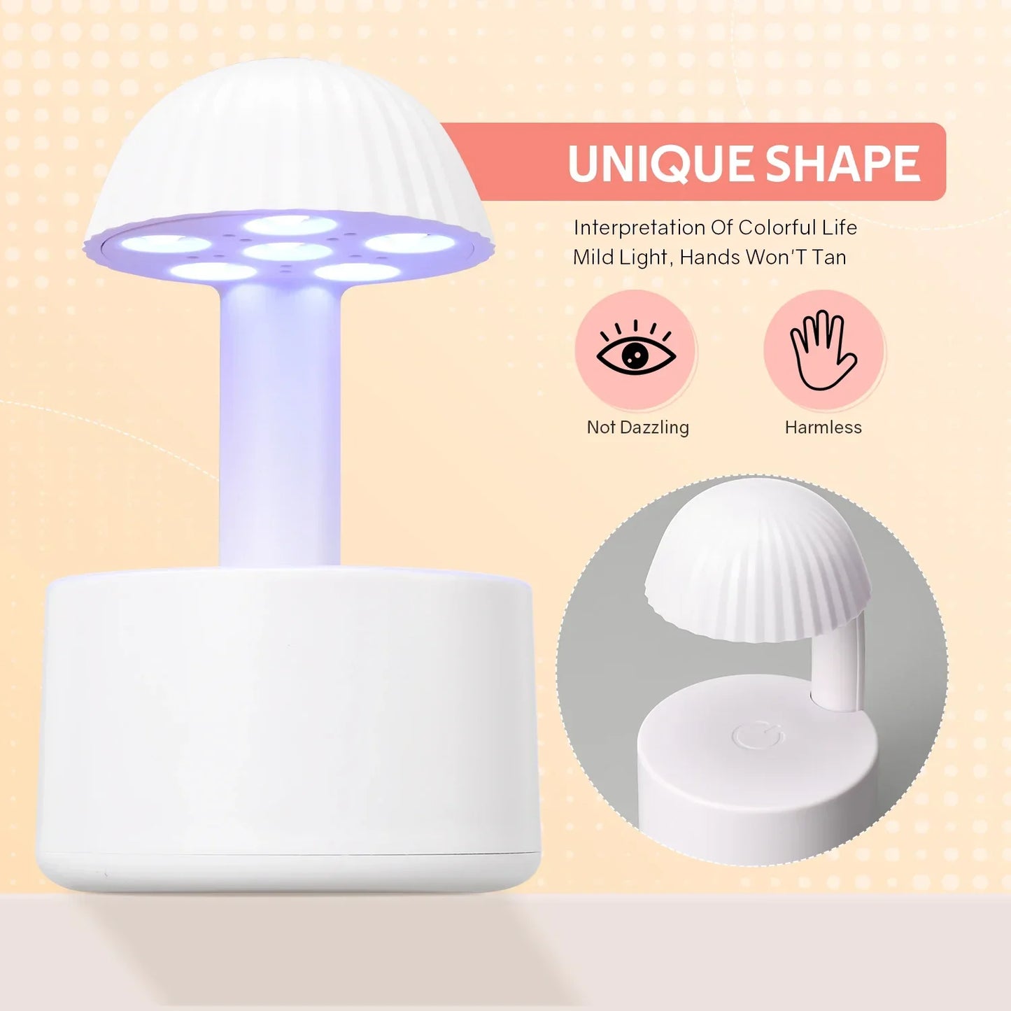 Mini Portable UV Nail Lamp