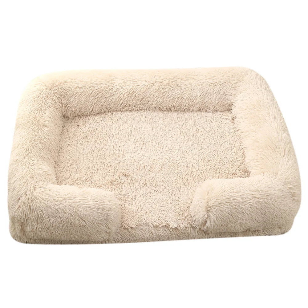 Half Surround Soft Pet Bed