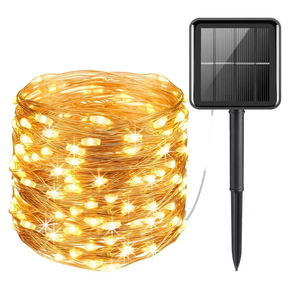 Waterproof Solar LED String Lights