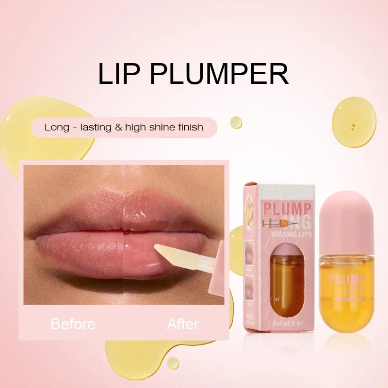 Lip Plumper Oil Gloss Treatment