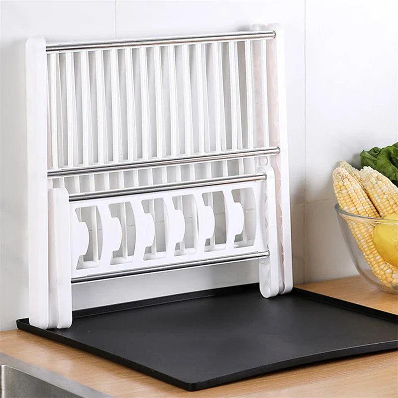 Kitchen Plate Storage Stand