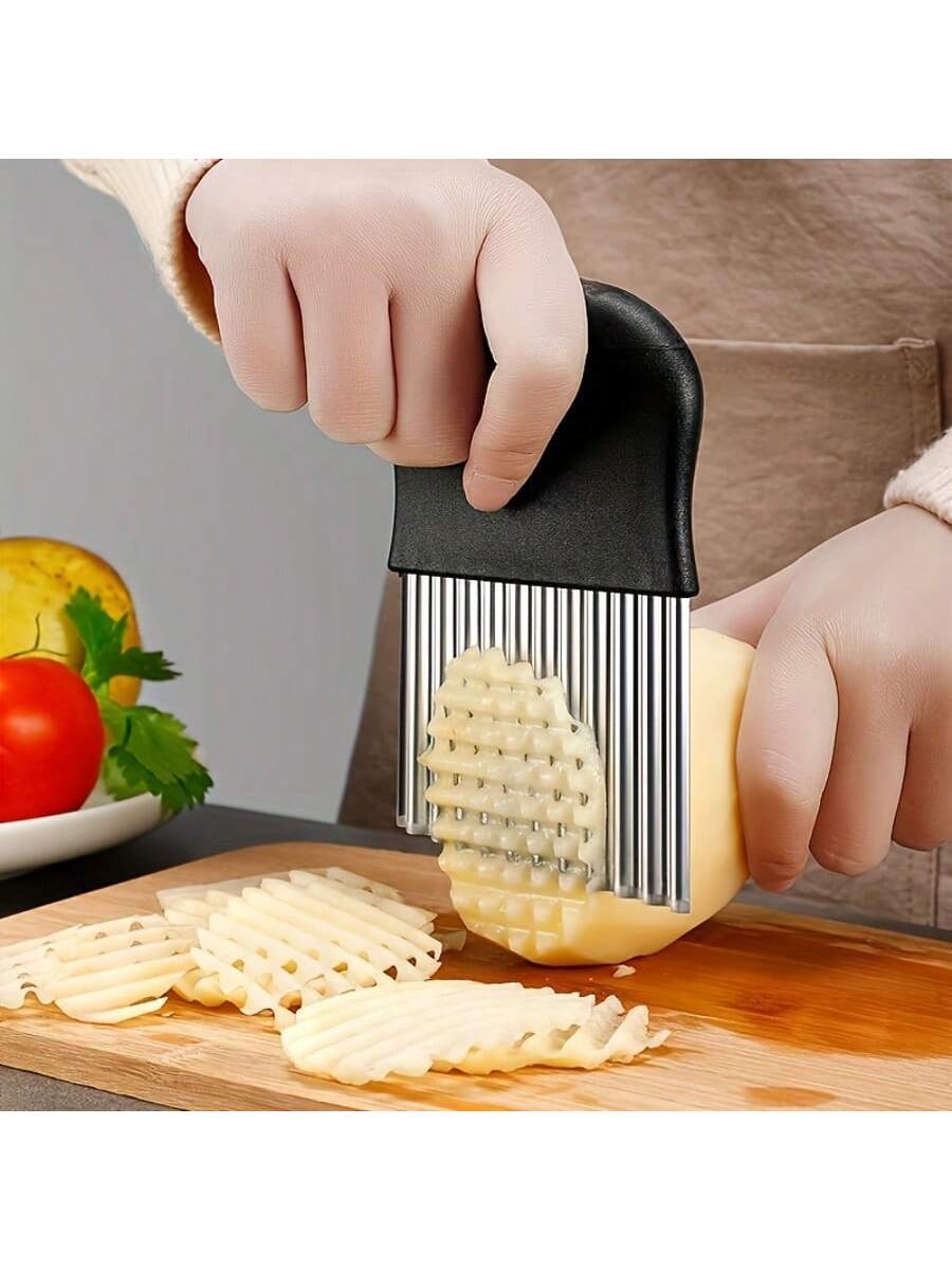 Stainless Steel Crinkle Cutter