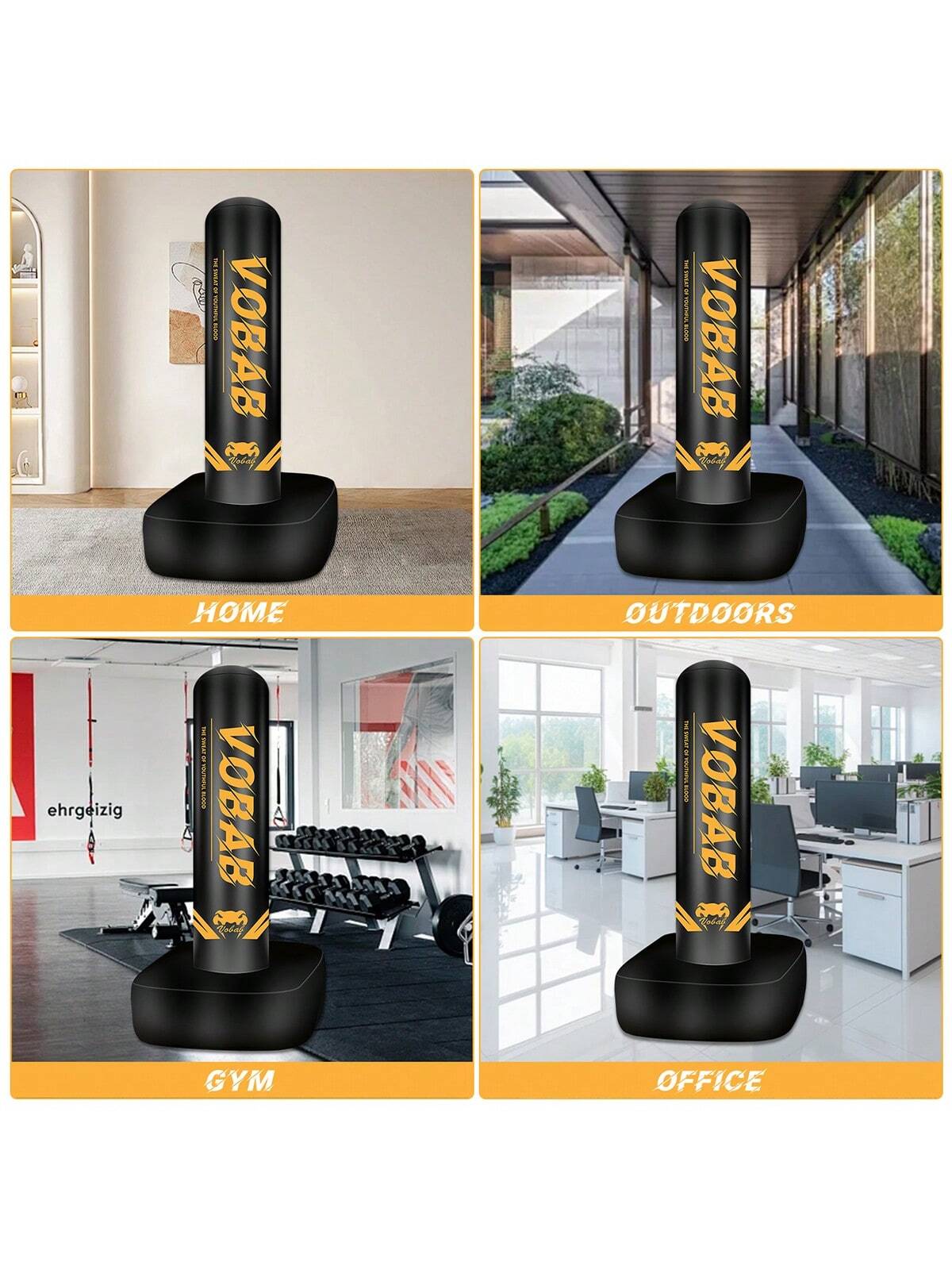 68" Heavy Duty Punching Bag